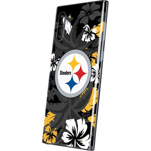 NFL Pittsburgh Steelers Tropical Print Galaxy Note 10 Skin